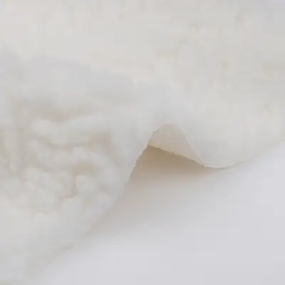 China Fabric for Hoodie,Sweatshirt Fleece Knit Fabric Polyester white color buy from China wholesaler bulk order at wholesale price free worldwide shipping Alibaba