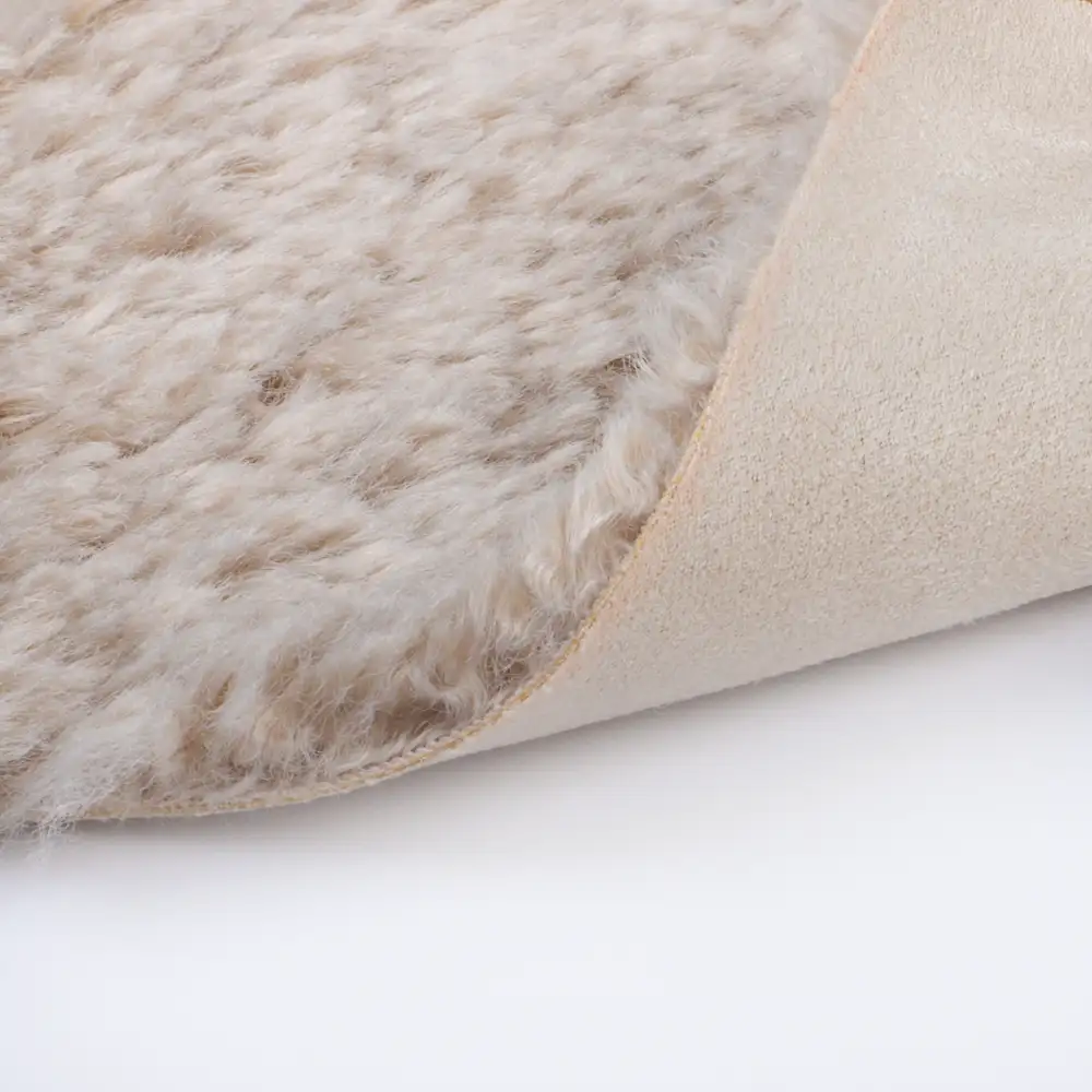 China Fabric for Blazer Warp Suede Knit Fabric Polyester Khaki color buy from China wholesaler bulk order at wholesale price free worldwide shipping Alibaba