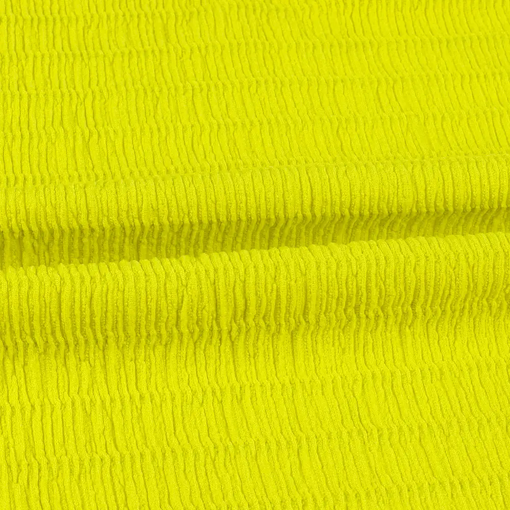 China Fabric for Loungewear,Sweatshirt,Hoodie Hacci Knit Fabric Polyester Spandex Green color buy from China wholesaler bulk order at wholesale price free worldwide shipping Alibaba