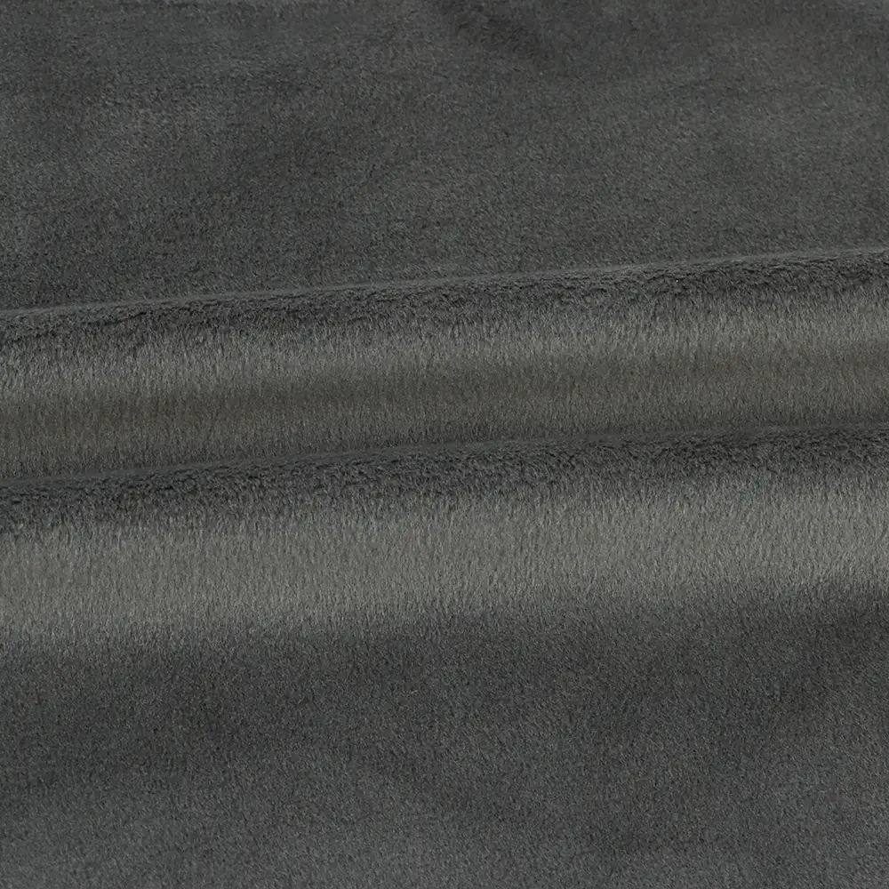 China Fabric for Hoodie,Loungewear,Sweatshirt Super Soft Velour Knit Fabric Polyester Spandex Grey color buy from China wholesaler bulk order at wholesale price free worldwide shipping Alibaba