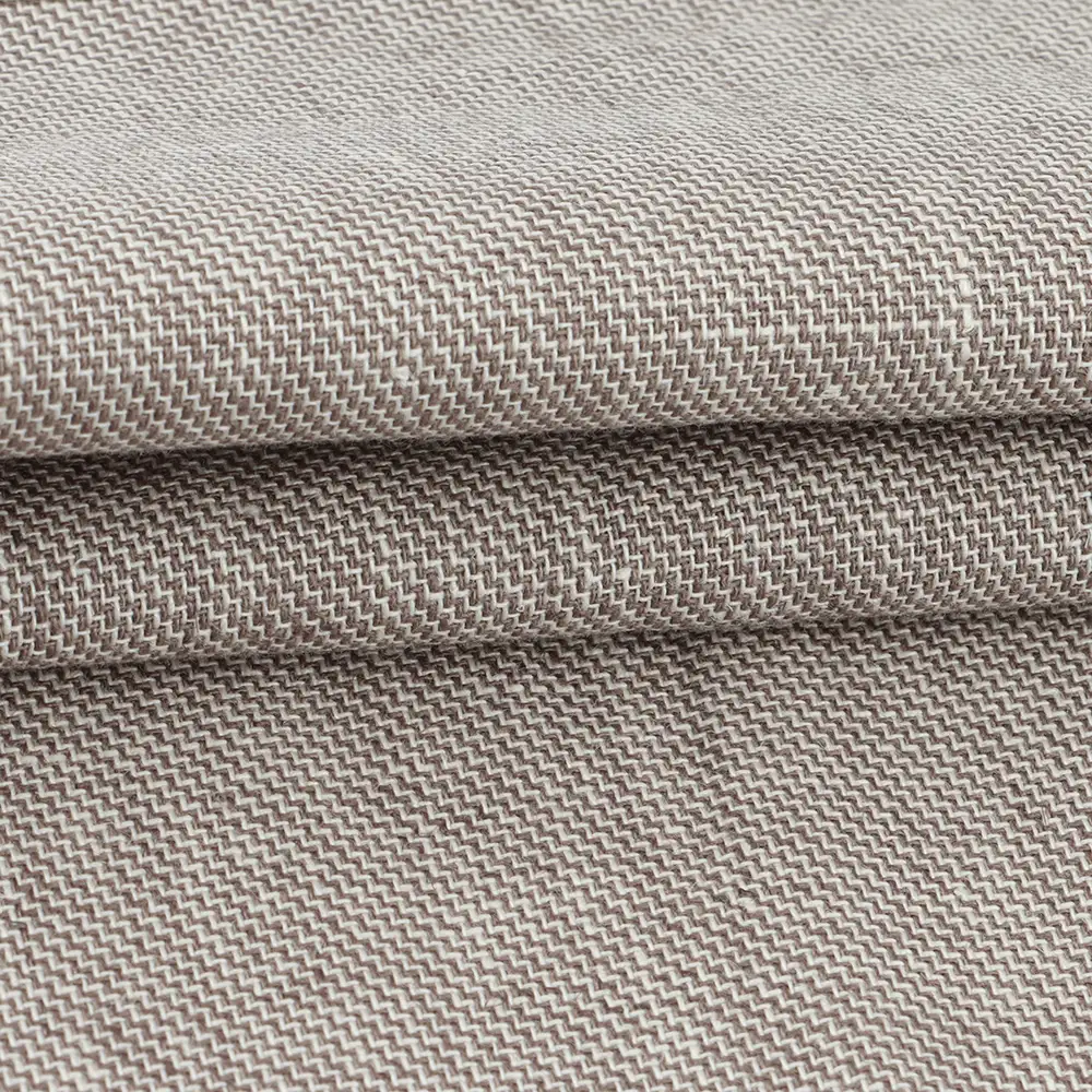 China Fabric for Shirt,Crop Top,Skirt,Over Shirt Linen/Cotton YD Plain Natural Woven Fabric Cotton Linen Brown color buy from China wholesaler bulk order at wholesale price free worldwide shipping Alibaba
