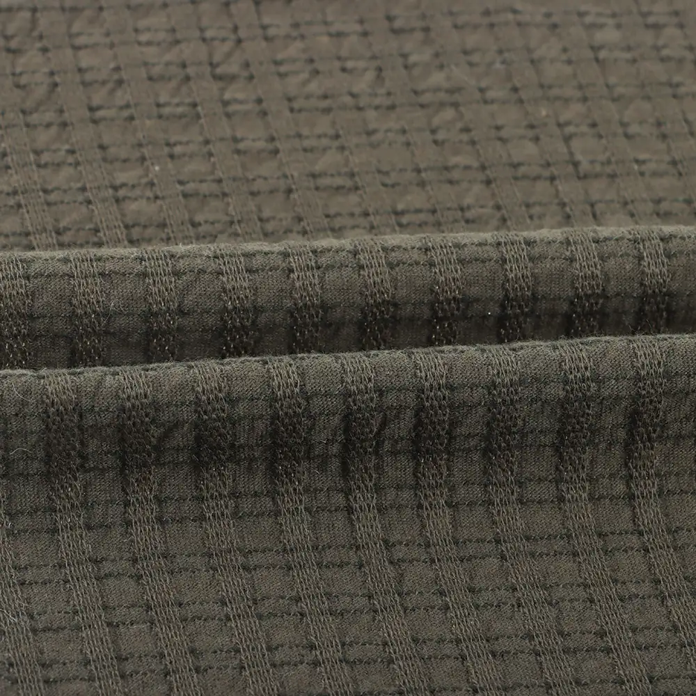 China Fabric for Loungewear,Sweatshirt,Hoodie Hacci Knit Fabric Polyester Cotton Spandex Green color buy from China wholesaler bulk order at wholesale price free worldwide shipping Alibaba