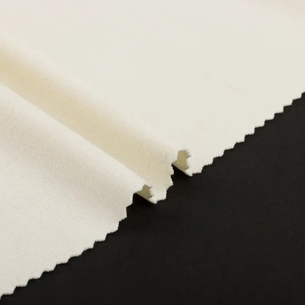 China Fabric for Suit Trouser,Blazer Ponte Roma Knit Fabric Acrylic Rayon Wool Spandex Yellow color buy from China wholesaler bulk order at wholesale price free worldwide shipping Alibaba