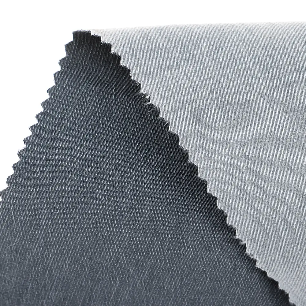 China Fabric for Pants,Chino CVC Twill Woven Blended Fabric Cotton Polyester Spandex Denim blue color buy from China wholesaler bulk order at wholesale price free worldwide shipping Alibaba