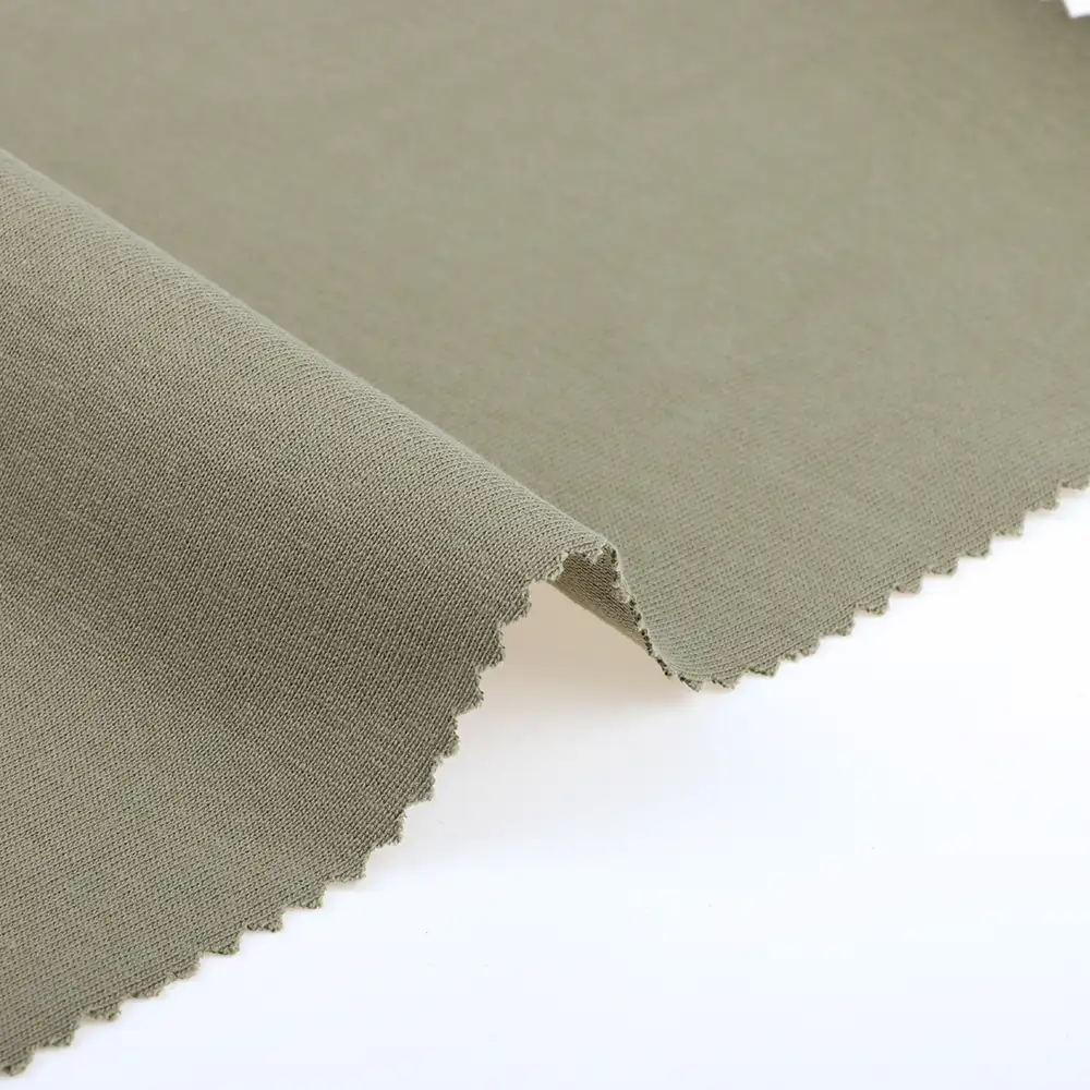 China Fabric for T-Shirt,Pajamas,Loungewear,Yoga Pants,Tracksuits Single Jersey Knit Fabric Cotton Green color buy from China wholesaler bulk order at wholesale price free worldwide shipping Alibaba