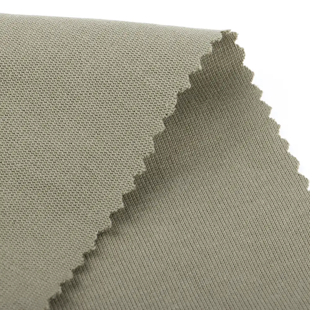 China Fabric for T-Shirt,Pajamas,Loungewear,Yoga Pants,Tracksuits Single Jersey Knit Fabric Cotton Green color buy from China wholesaler bulk order at wholesale price free worldwide shipping Alibaba