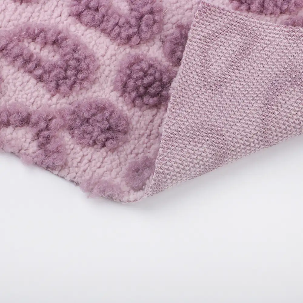 China Fabric for Hoodie,Sweatshirt,Jacket Fleece Knit Fabric Polyester Purple color buy from China wholesaler bulk order at wholesale price free worldwide shipping Alibaba