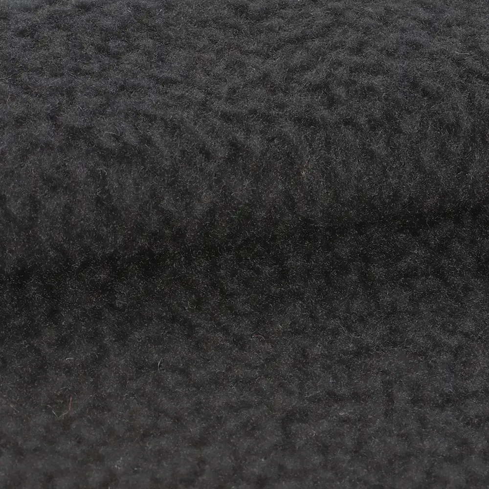 China Fabric for Overcoat,Bomber Jacket,Trench Coat Sherpa Knit Fabric Polyester Black color buy from China wholesaler bulk order at wholesale price free worldwide shipping Alibaba