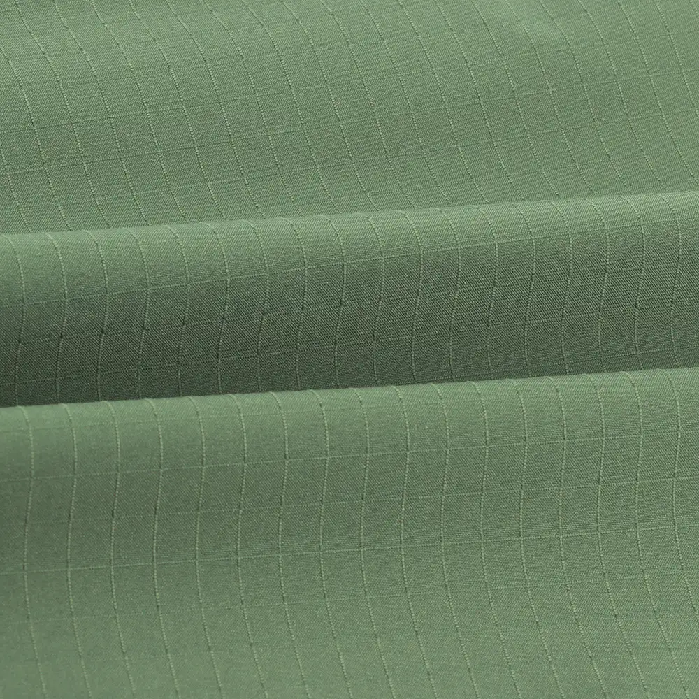 China Fabric for Jacket,Tracksuits,Hoodie Four Stretch Polyester Woven Fabric Synthetic Woven Fabric Polyester Green color buy from China wholesaler bulk order at wholesale price free worldwide shipping Alibaba