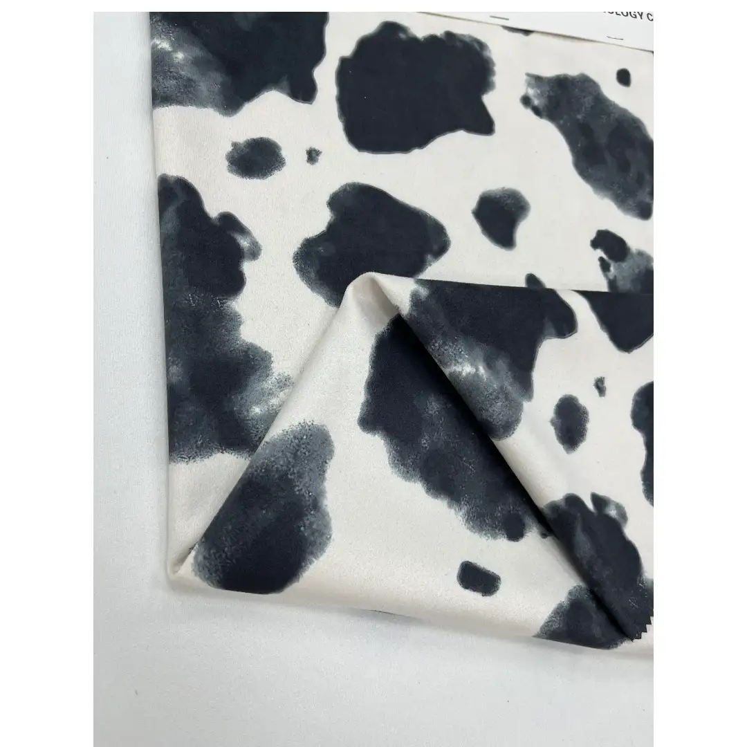 China Fabric for Jacket,Pants,Blazer Weft Suede Knit Fabric Polyester Elastane 米白 color buy from China wholesaler bulk order at wholesale price free worldwide shipping Alibaba