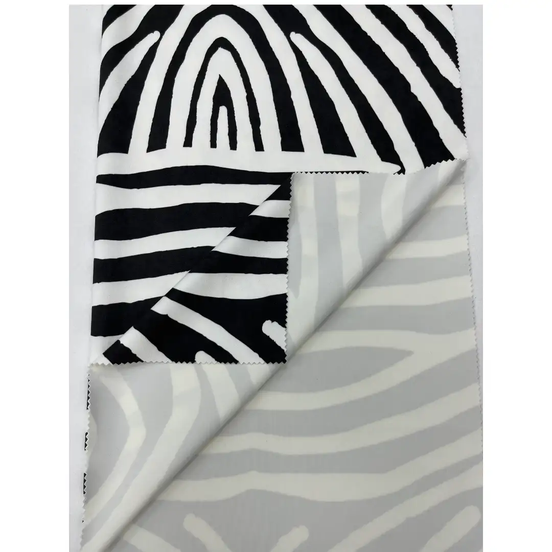 China Fabric for Jacket,Pants,Blazer Weft Suede Knit Fabric Polyester Elastane 黑白 color buy from China wholesaler bulk order at wholesale price free worldwide shipping Alibaba