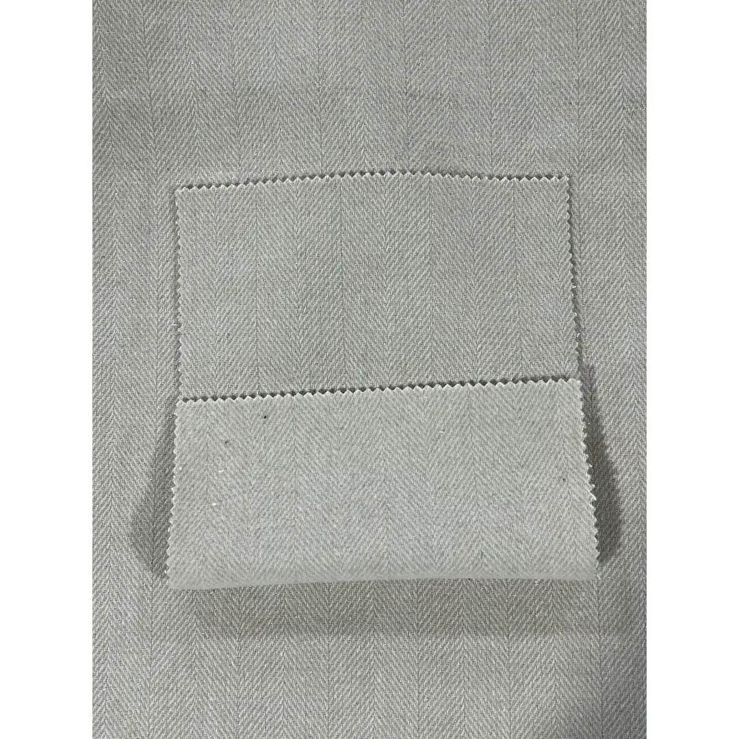 China Fabric for Blazer,Overcoat,Suit Woolen Herringbone Woolen Wool Chemical Fiber 米驼银丝 color buy from China wholesaler bulk order at wholesale price free worldwide shipping Alibaba