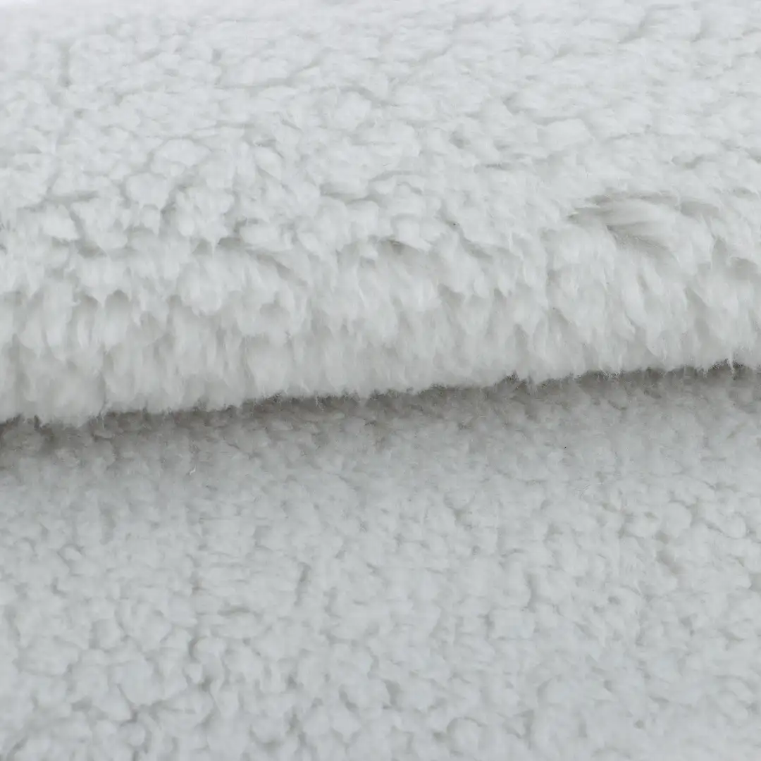 China Fabric for Hoodie,Sweatshirt Fleece Knit Fabric Polyester Grey color buy from China wholesaler bulk order at wholesale price free worldwide shipping Alibaba