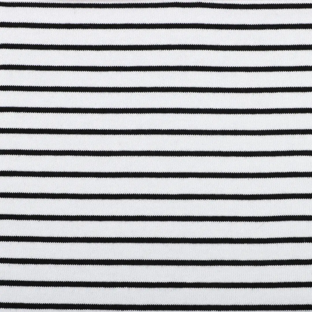 China Fabric for Tank Top,Crop Top,Pajamas Interlock Knit Fabric Cotton Black and White color buy from China wholesaler bulk order at wholesale price free worldwide shipping Alibaba