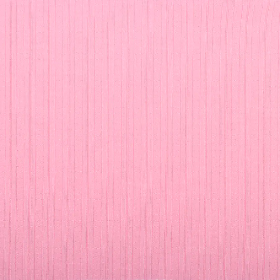 China Fabric for Tank Top,Crop Top,Hoodie Rib Knit Fabric Cotton Elastane Pink color buy from China wholesaler bulk order at wholesale price free worldwide shipping Alibaba