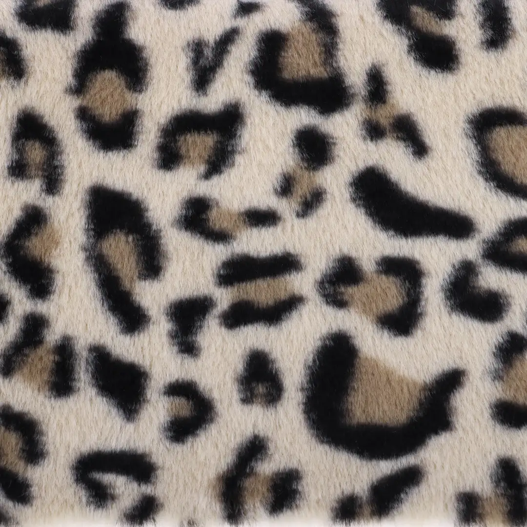 China Fabric for Trench Coat,Overcoat Fake Fur Knit Fabric Polyester printing color buy from China wholesaler bulk order at wholesale price free worldwide shipping Alibaba