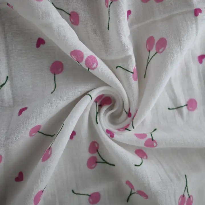 India Fabric for Blouse,Crop Top,Skirt Cotton Double Layer Natural Woven Fabric Cotton Printed color buy from India wholesaler bulk order at wholesale price free worldwide shipping Alibaba