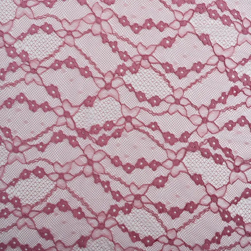 China Fabric for Skirt,Dresses (Pullover)  Lace Knit Fabric Cotton Rayon MistyRose color buy from China wholesaler bulk order at wholesale price free worldwide shipping Alibaba