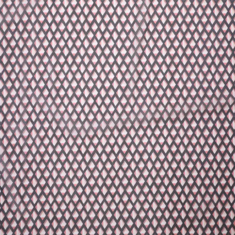 China Fabric for Shirt,Skirt Mesh Knit Fabric Polyester Spandex Black color buy from China wholesaler bulk order at wholesale price free worldwide shipping Alibaba