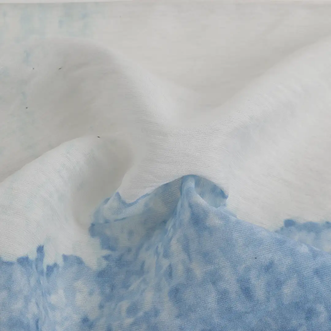 China Fabric for Crop Top,Skirt Tencel Plain Natural Woven Fabric Rayon Nylon White Tie dye color buy from China wholesaler bulk order at wholesale price free worldwide shipping Alibaba