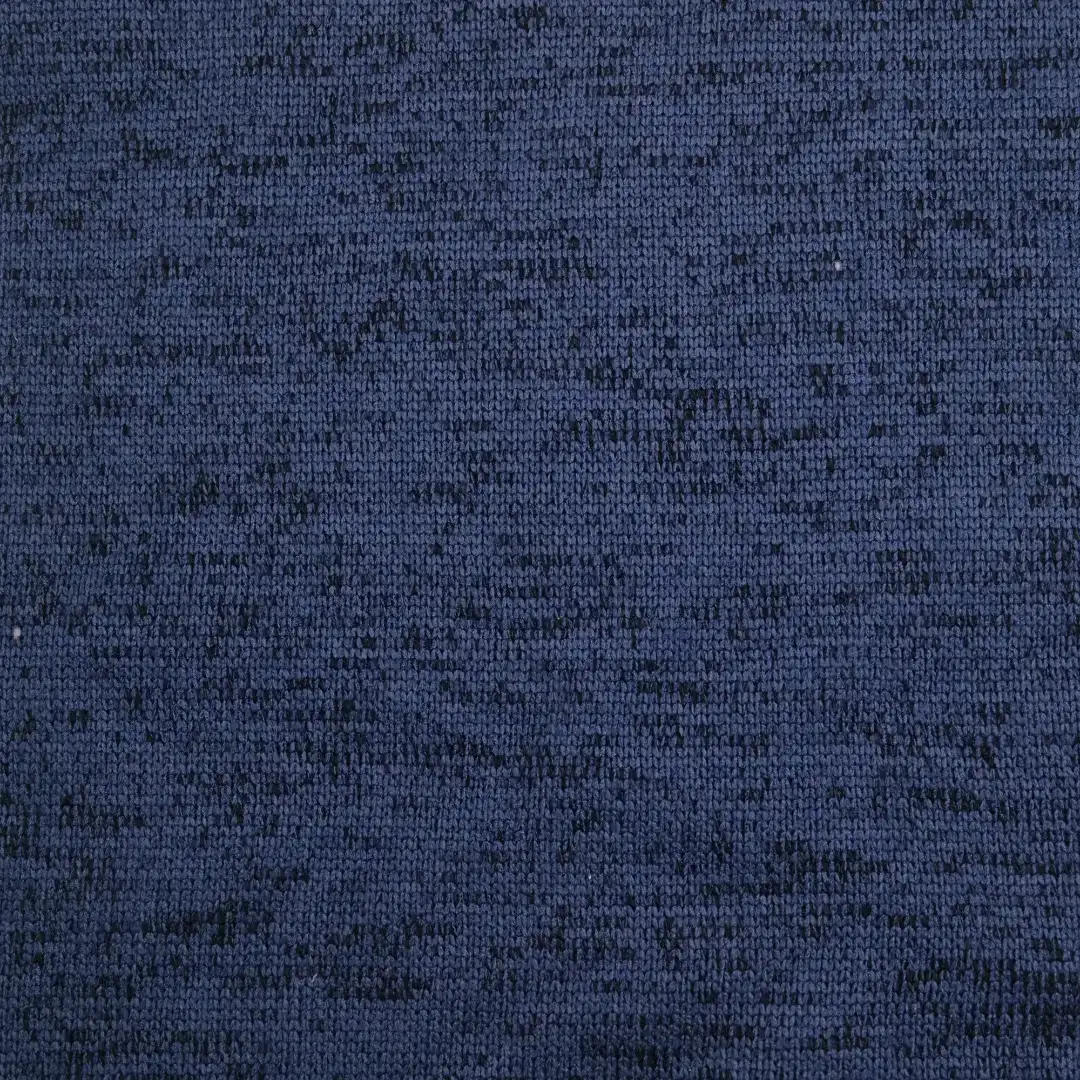 China Fabric for Open Cardigan ,Half-Zipper Cardigan  Hacci Knit Fabric Polyester blue color buy from China wholesaler bulk order at wholesale price free worldwide shipping Alibaba