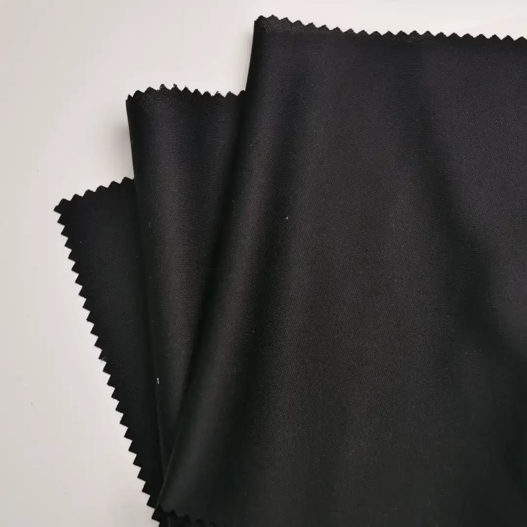 China Fabric for T-Shirt,Polo Shirt Interlock Knit Fabric Polyester black color buy from China wholesaler bulk order at wholesale price free worldwide shipping Alibaba