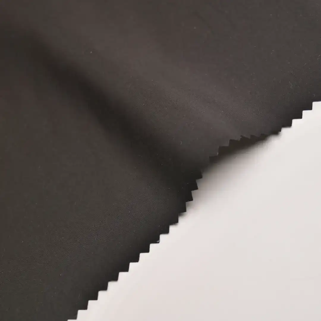 China Fabric for Down Jacket,Ski Suits Polyester Taffeta Synthetic Woven Fabric Polyester black color buy from China wholesaler bulk order at wholesale price free worldwide shipping Alibaba