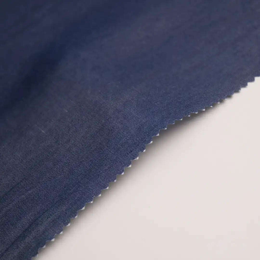 China Fabric for Jackets,Blouse Tencel Denim Denim Tencel Dark blue color buy from China wholesaler bulk order at wholesale price free worldwide shipping Alibaba