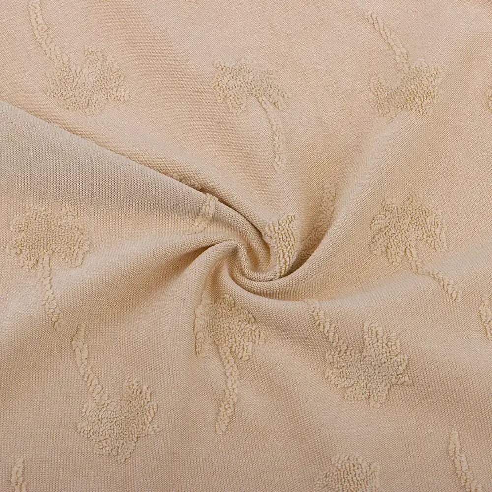 China Fabric for Jogger,Loungewear,Sweatshirt French Terry Knit Fabric Polyester Spandex Khaki color buy from China wholesaler bulk order at wholesale price free worldwide shipping Alibaba