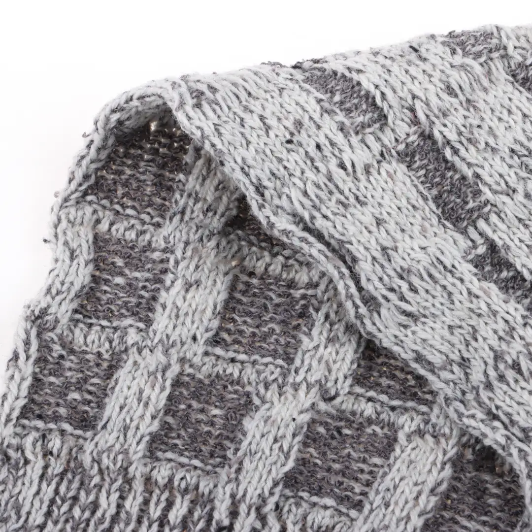 China Yarn for Full-Zipper Cardigan (Sweater),Half-Zipper Cardigan (Sweater),Shirt Long Sleeve Button (Sweater),Shirt Long Sleeve Zipper (Sweater) Worsted Spun Regular Yarn BCI Cotton Acrylic gray color buy from China wholesaler bulk order at wholesale price free worldwide shipping Alibaba