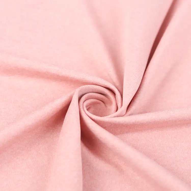 China Fabric for Pants,T-Shirt,Yoga Clothes,Sports Bras Single Jersey Knit Fabric Spandex Polyester Pink color buy from China wholesaler bulk order at wholesale price free worldwide shipping Alibaba