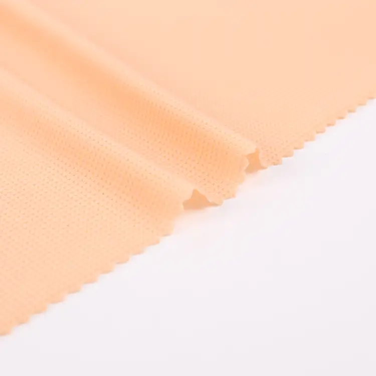 China Fabric for Yoga Pants,Swim shorts,Sports Bras Mesh Knit Fabric Nylon Spandex LightSalmon color buy from China wholesaler bulk order at wholesale price free worldwide shipping Alibaba