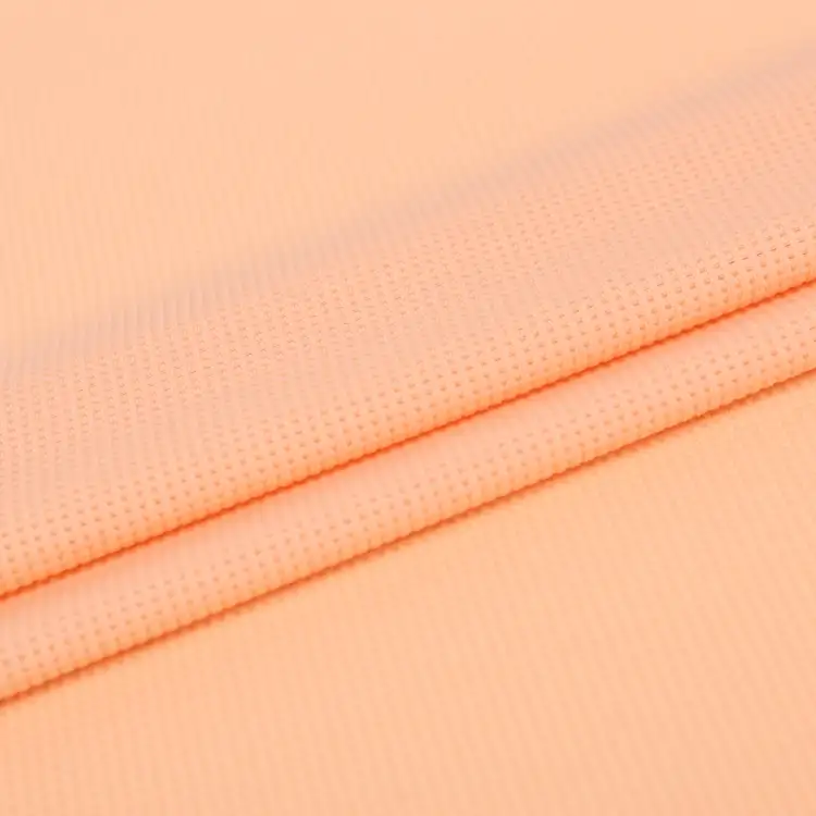 China Fabric for Yoga Pants,Swim shorts,Sports Bras Mesh Knit Fabric Nylon Spandex LightSalmon color buy from China wholesaler bulk order at wholesale price free worldwide shipping Alibaba