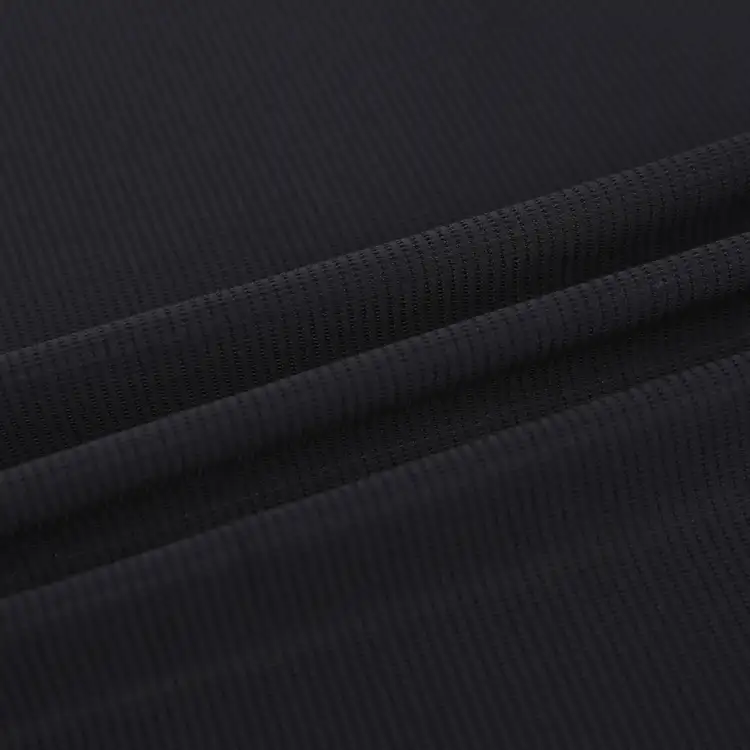 China Fabric for Swimsuits,Yoga Pants,Swim shorts,Sports Bras Weft Jacquard Knit Fabric Nylon Spandex Black color buy from China wholesaler bulk order at wholesale price free worldwide shipping Alibaba