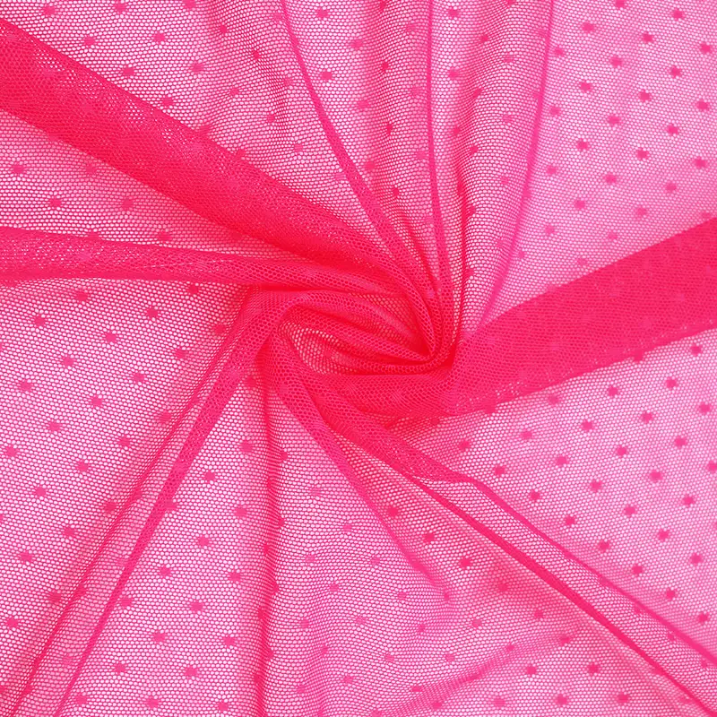 China Fabric for Skirt,Swimsuits Lace Knit Fabric Nylon Spandex Pink color buy from China wholesaler bulk order at wholesale price free worldwide shipping Alibaba