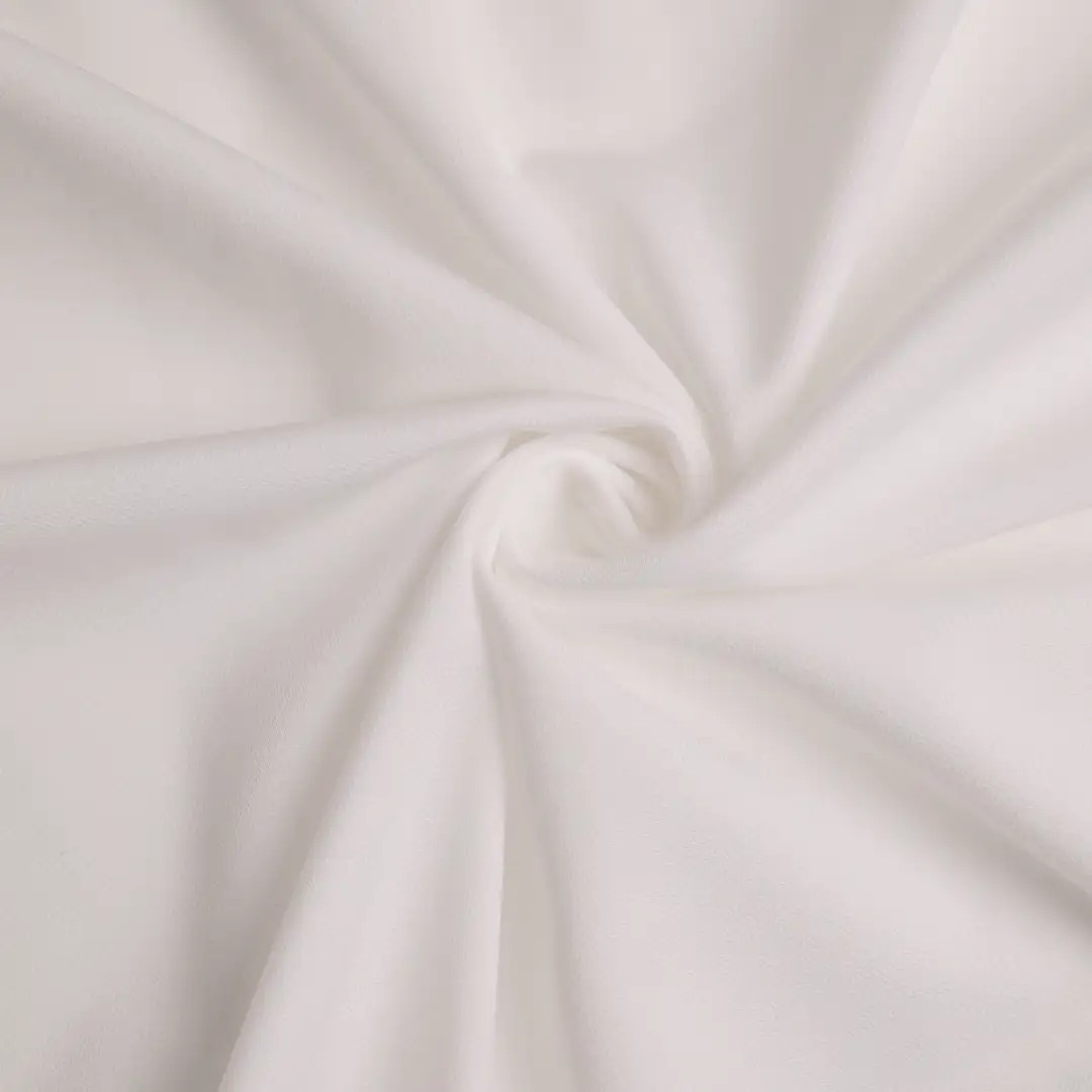 China Fabric for T-Shirt,Polo Shirt,Pajamas Pique Knit Fabric Poly Lactic Acid（PLA) Spandex White color buy from China wholesaler bulk order at wholesale price free worldwide shipping Alibaba