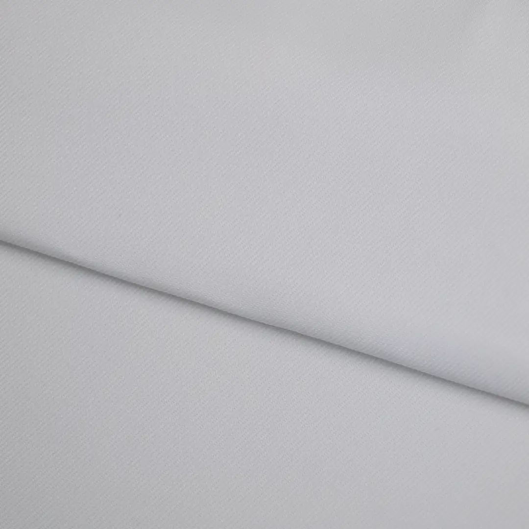 China Fabric for Trench Coat Raw Polyester Gabardine Raw Fabric Poly Lactic Acid（PLA) White color buy from China wholesaler bulk order at wholesale price free worldwide shipping Alibaba