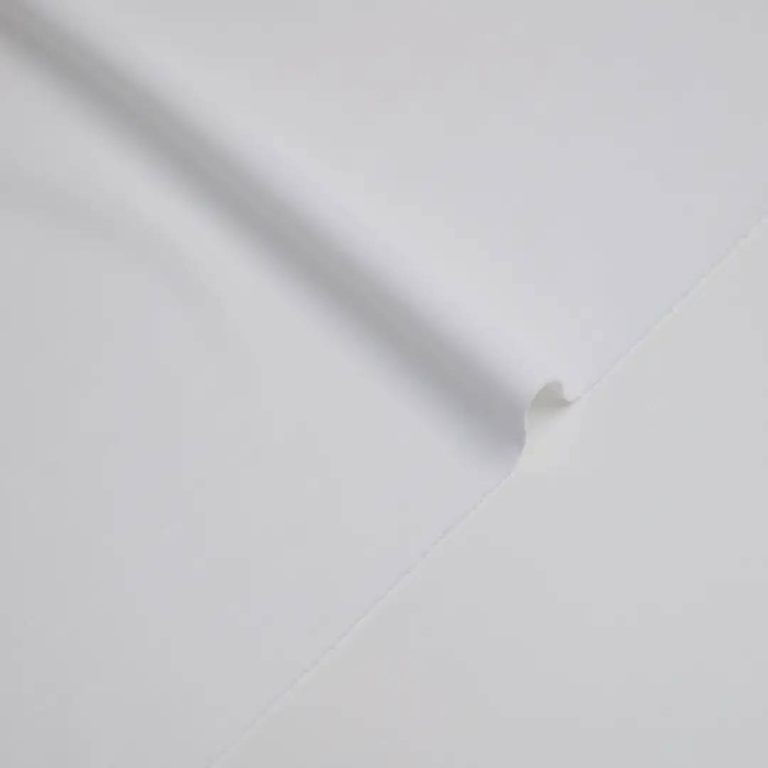 China Fabric for Polo Shirt,Crop Top Double-side fleece Knit Fabric Poly Lactic Acid（PLA) White color buy from China wholesaler bulk order at wholesale price free worldwide shipping Alibaba