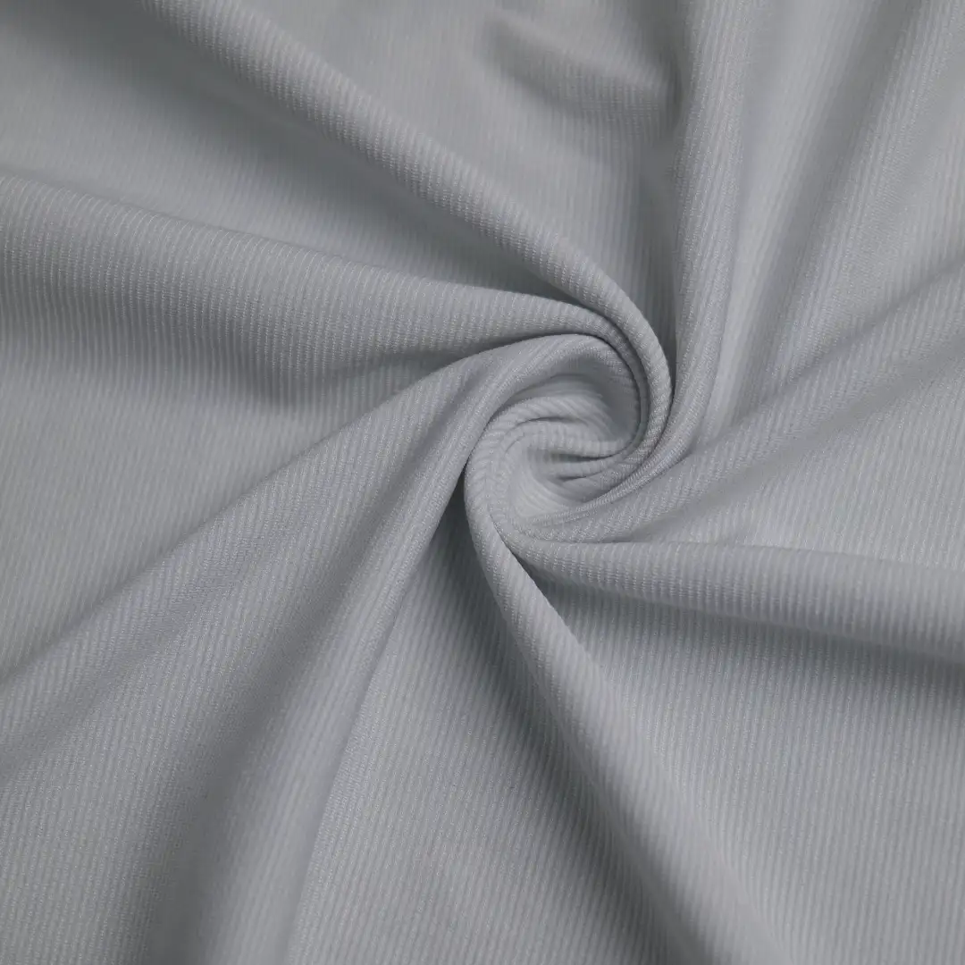 China Fabric for T-Shirt,Shorts Ottoman Knit Fabric Polyester Poly Lactic Acid（PLA) Azure color buy from China wholesaler bulk order at wholesale price free worldwide shipping Alibaba