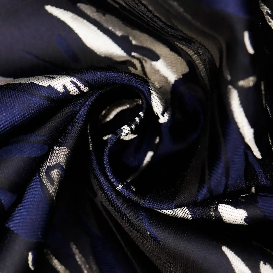 China Fabric for Blouse,Crop Top,Over Shirt Polyester Jacquard Synthetic Woven Fabric Polyester jacquard color buy from China wholesaler bulk order at wholesale price free worldwide shipping Alibaba