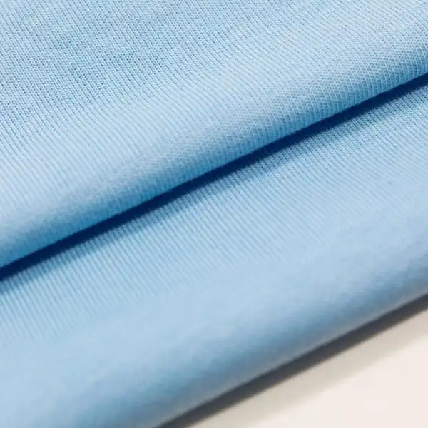 China Fabric for Hoodie,Ladies Vest ,Men’s Vest ,T-shirt ,Polo T-shirt  Single Jersey Knit Fabric Polyester Spandex blue color buy from China wholesaler bulk order at wholesale price free worldwide shipping Alibaba