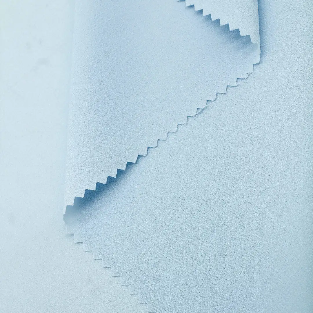 China Fabric for Blouse Cotton Plain Natural Woven Fabric Acetate Polyester blue color buy from China wholesaler bulk order at wholesale price free worldwide shipping Alibaba