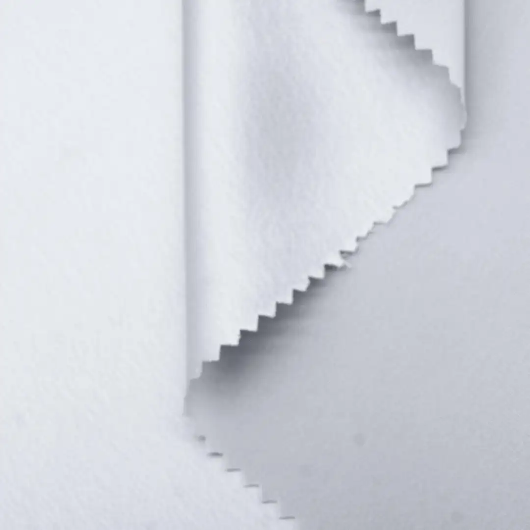 China Fabric for Blazer,Blouse Cotton Twill Natural Woven Fabric Acetate Polyester Silver-white color buy from China wholesaler bulk order at wholesale price free worldwide shipping Alibaba