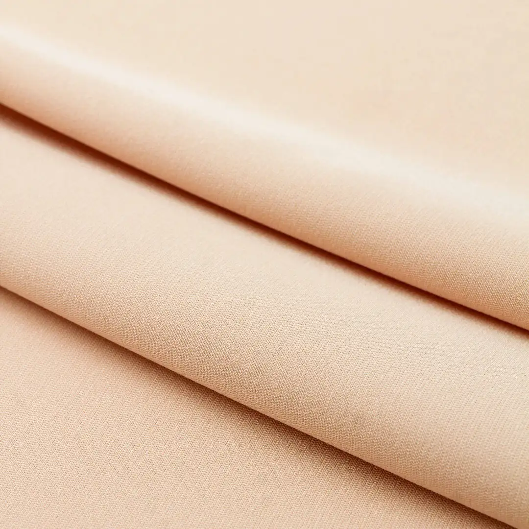 China Fabric for Blouse,Skirt Cotton four-way stretch fabric Natural Woven Fabric Polyester Khaki color buy from China wholesaler bulk order at wholesale price free worldwide shipping Alibaba
