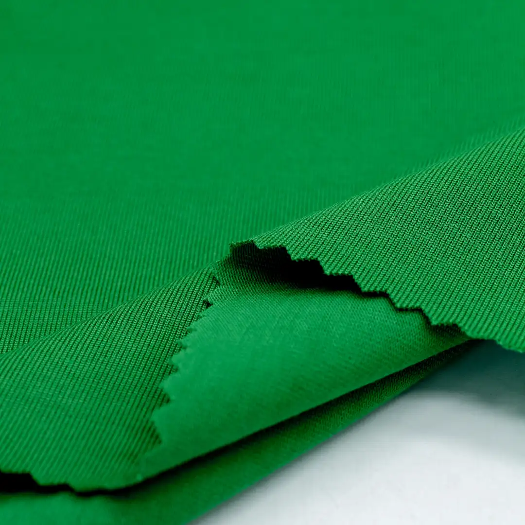 China Fabric for T-Shirt,Polo Shirt,Crew Neck Pullover  Single Jersey Knit Fabric Cotton Polyester green color buy from China wholesaler bulk order at wholesale price free worldwide shipping Alibaba