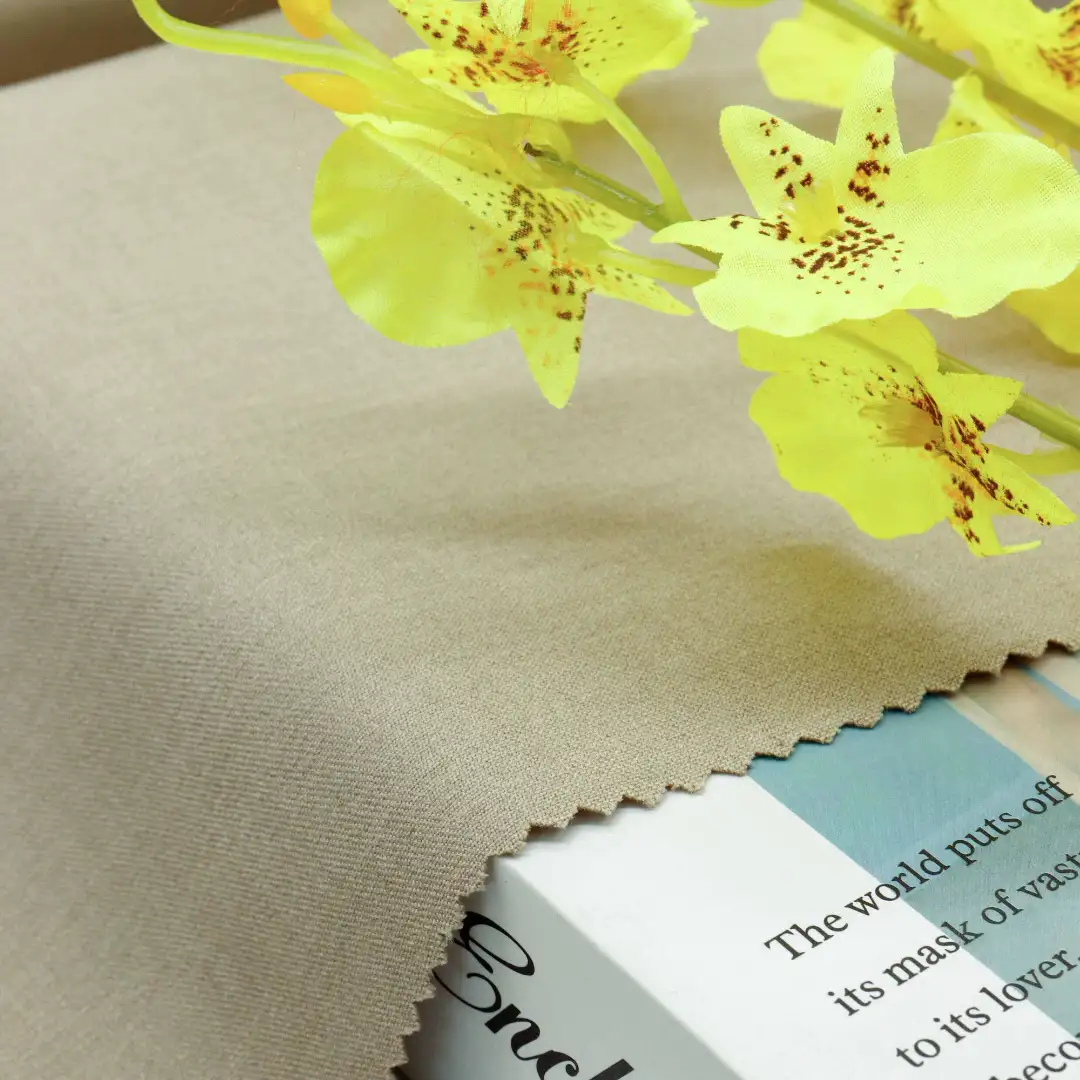 China Fabric for Pants,Blazer,Suit,Uniform Polyester/Rayon Twill Woven Blended Fabric Polyester Rayon Spandex brown color buy from China wholesaler bulk order at wholesale price free worldwide shipping Alibaba