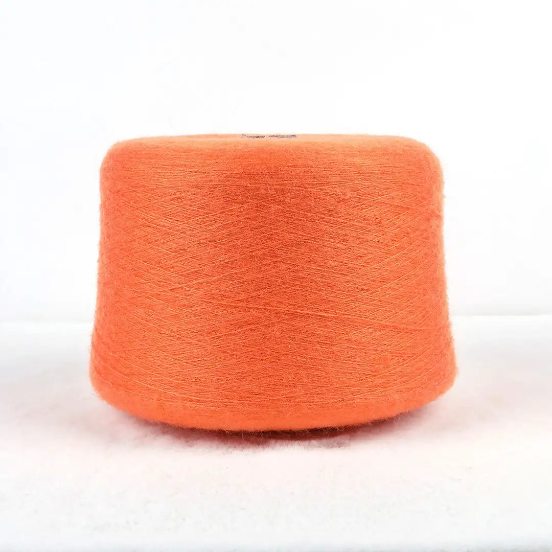 China Yarn for Open Cardigan (Sweater),Round Neck Pullover (Sweater),Hoodie  (Sweater) Mossy Yarn Fancy Yarn Acrylic Orange color buy from China wholesaler bulk order at wholesale price free worldwide shipping Alibaba