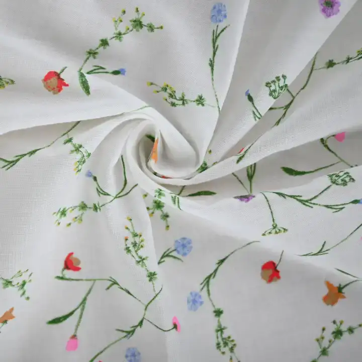 India Fabric for Blouse,Crop Top,Skirt Cotton Printed Natural Woven Fabric Cotton Printed color buy from India wholesaler bulk order at wholesale price free worldwide shipping Alibaba