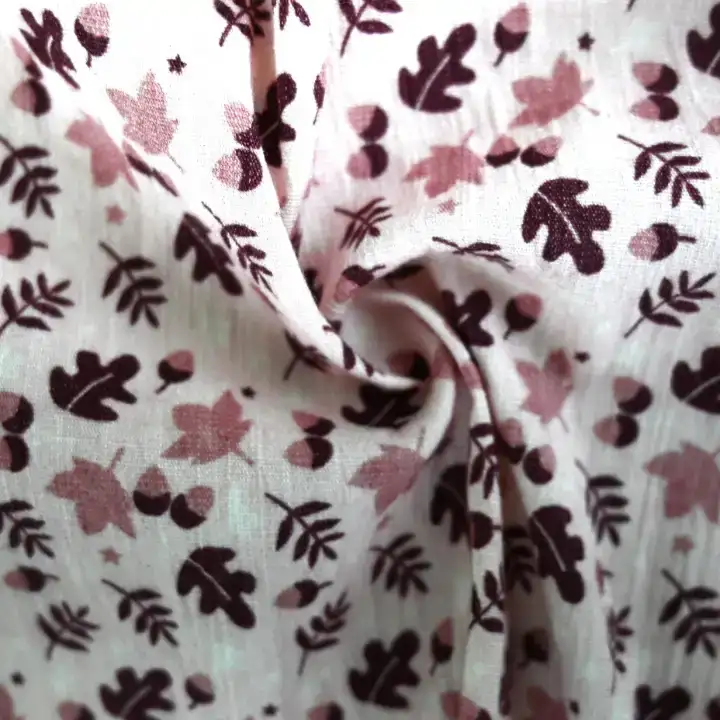 India Fabric for Shirt,Crop Top,Skirt Viscose Slub Spandex Natural Woven Fabric Viscose Spandex Printed color buy from India wholesaler bulk order at wholesale price free worldwide shipping Alibaba