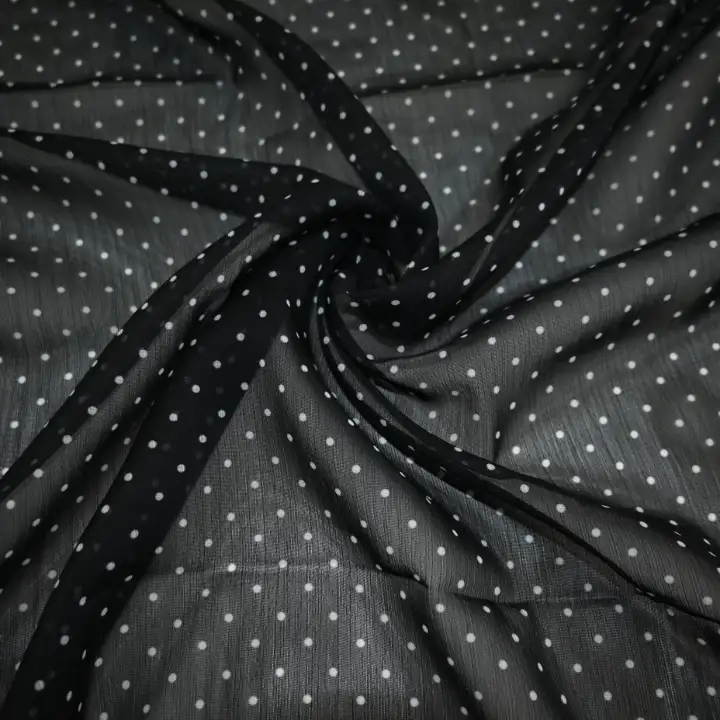 India Fabric for Blouse Chiffon Synthetic Woven Fabric Polyester Printed color buy from India wholesaler bulk order at wholesale price free worldwide shipping Alibaba